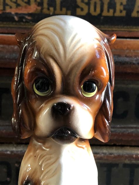 antique ceramic dog|ceramic dog figurines vintage.